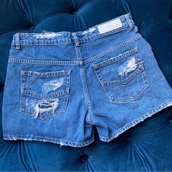 ZADIG & VOLTAIRE DENIM SHORTS - Picture 5 of 15
